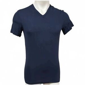 Calvin Klein Men's Navy Short Sleeve Tee. Ultra soft midal. NWT size small.